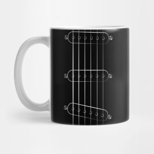 These Go To Eleven - Single Coil Electric Guitar Mug